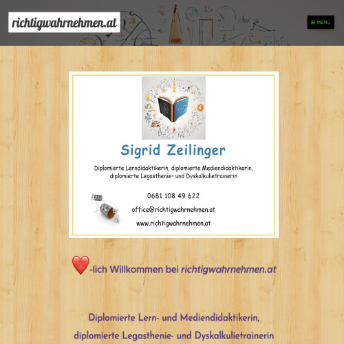 www.richtigwahrnehmen.at