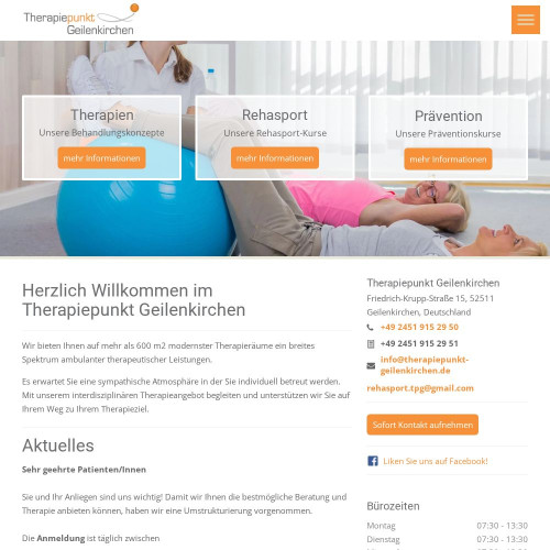 www.therapiepunkt-geilenkirchen.de